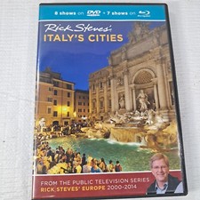 Rick Steves' Italy's Cities 8 shows on DVD 7 shows on Blu-ray disc travel series