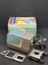 Antique vintage ussr fed etud diascope 35mm slide projector T3 lens Lot 3