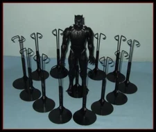 12 BLACK Kaiser 2175 Display Stands Fit 12" Marvel Avengers Action Figures KEN