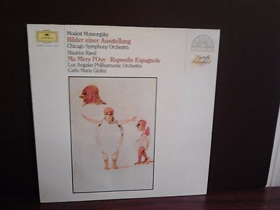 LP Modest Mussorgsky Bilder einer Ausstellung, Ravel Ma Mere l!oye, Rhaps. Espag