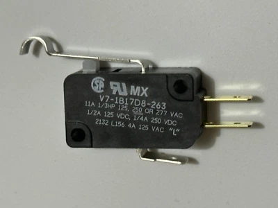 Honeywell V7-1B17D8-263 Micro Switch 11A 1/3 HP Free Shipping