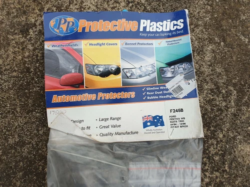 F245B Standard Clear Acrylic Bonnet Protector for Ford Festiva WB WD WF  - Picture 3 of 4