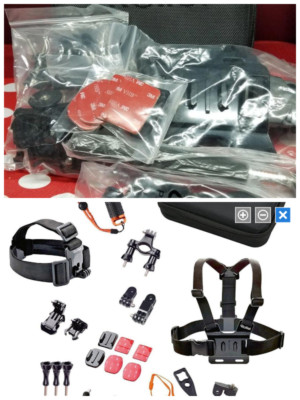 Outdoor Actioncam Mount Set Rollei Protective Robust Steady Waterproof New