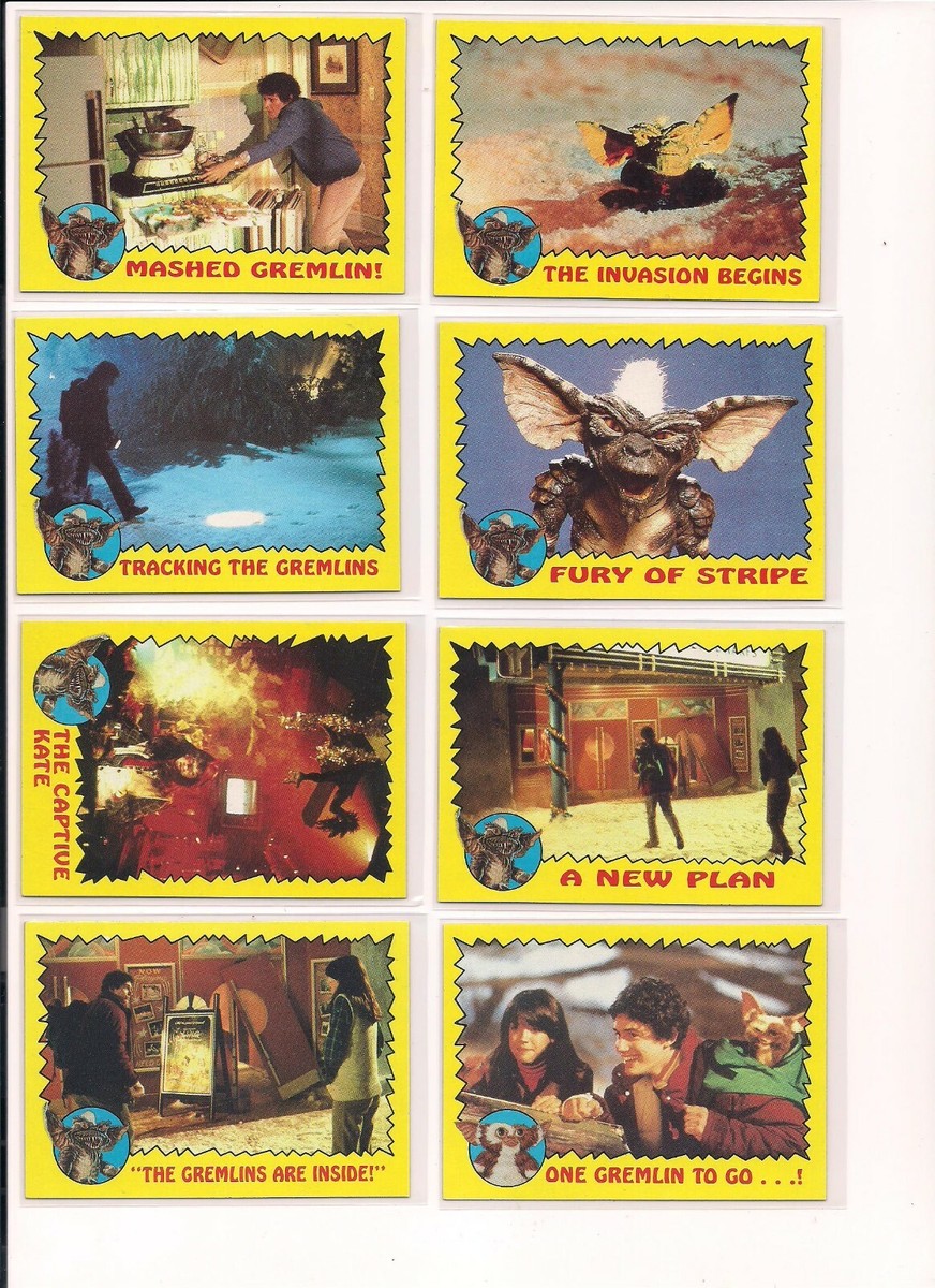 その他 GREMLINS MOVIE PHOTO CARDS Topps 1984 Gremlins Movie Trading Cards + Stickers Topps (1984) / Choose from