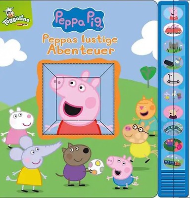 Peppa Pig - Peppas lustige Abenteuer - Vorlese-Pappbilderbuch mit 10 fröhlichen