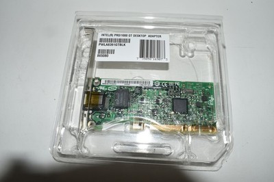 Intel Pro/1000 GT Gigabit PCI Ethernet LAN Adapter PWLA8391GTLBLK -NEW  (ZUL93)