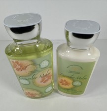 Bath  Body Works Cucumber Melon - Body Lotion  Shower Gel - 25th Anniversary