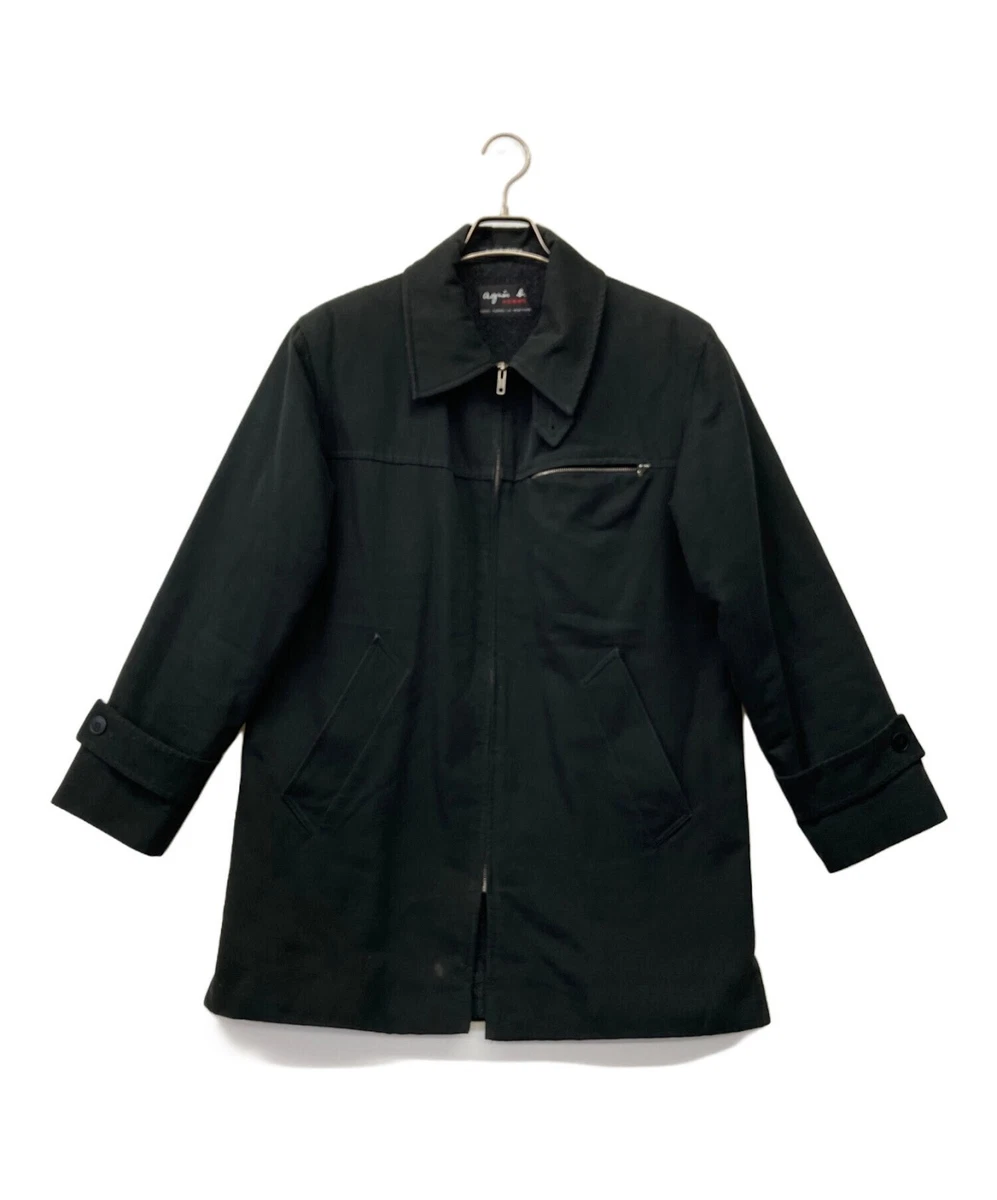 90s agnes b homme アンゴラ混 double zip coat agnès b.. Men's Clothes for sale | eBay