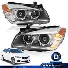 For 2013 2014 2015 Bmw X1 E84 Xenon Headlight Led Drl Headlamps Lhrh Wo Afs