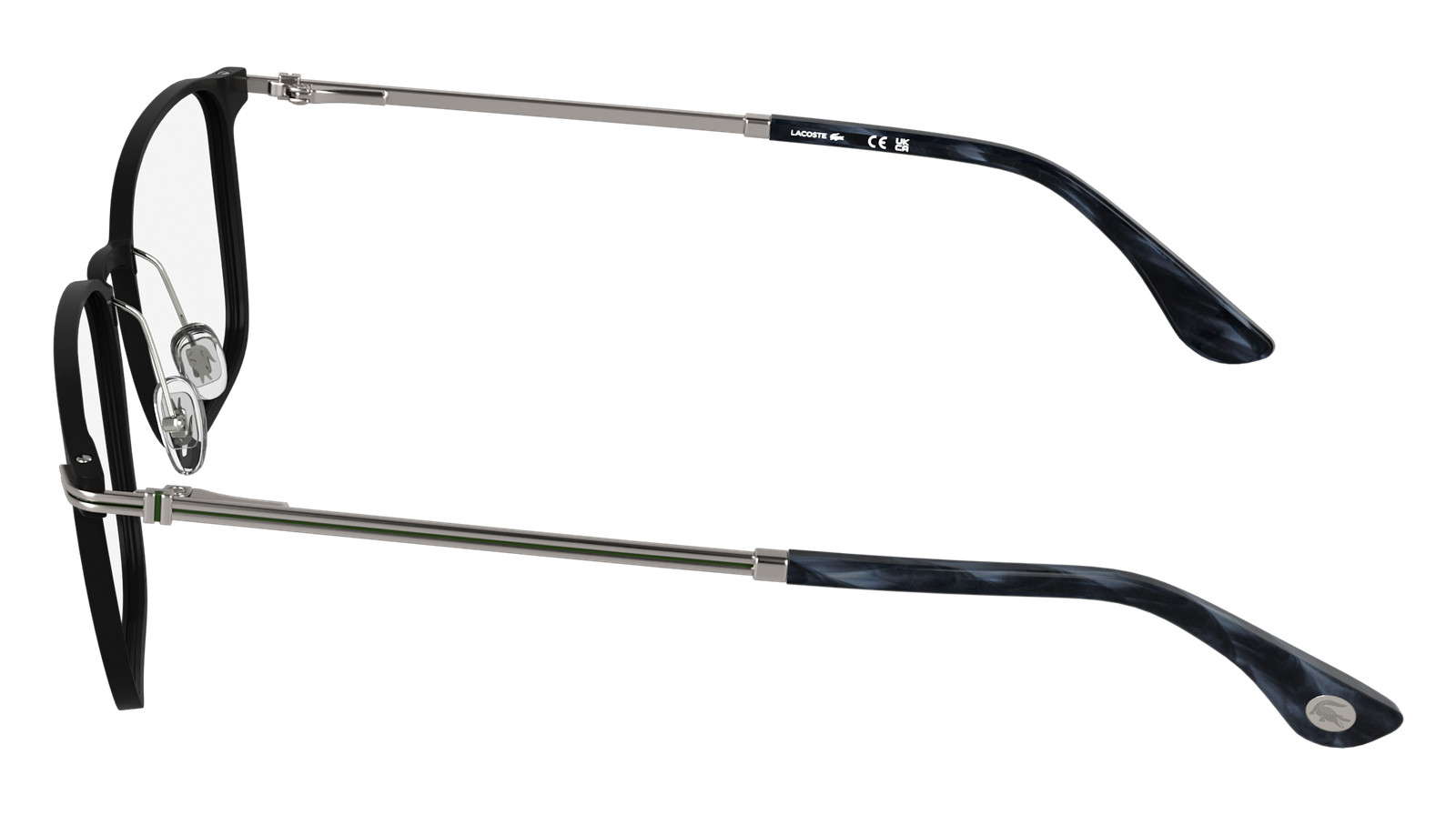 Lacoste L2325 002 Matte Black 54/19/145 Men's Eyeglasses thumbnail 3