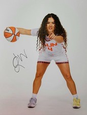 CHARLISSE LEGER-WALKER Signed 8.5 x 11 Photo WNBA Basketball Connecticut Suns.