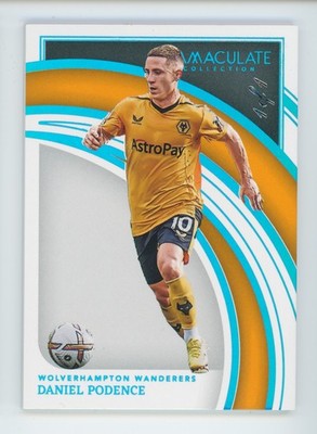 2022-23 Daniel Podence Panini Immaculate Platinum Wolverhampton Wanderers 1/1