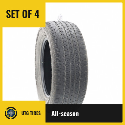 Set of (4) Used 265/60R18 Rocky Mountain H/T2 110T - 7.5-9.5/32