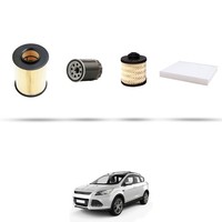 Hoffcar Wartungskit - 4 Filter Kompatibel Mit Ford Kuga II 2.0 Tdci 110KW Ab