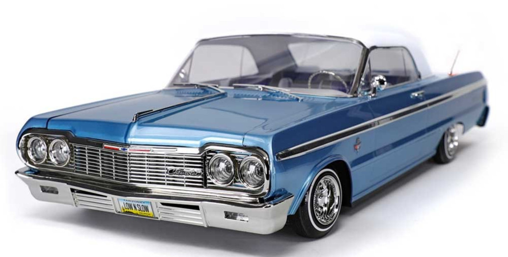 Body 1964 Chevy Impala Low Rider *finished* -light Blue- #rer32913