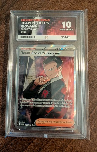 Team Rocket's Giovanni graded ACE 10 for sale on eBay