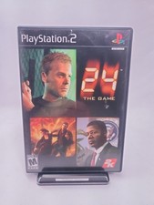 24 The Game  (Sony PlayStation 2, 2006) Complete W/ Manual CIB