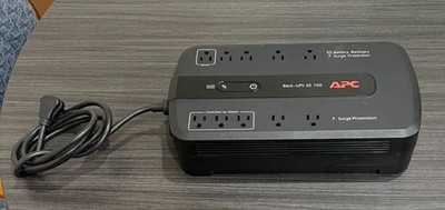 APC Back-UPS ES 750 BE750G 750VA 450W Battery Backup Surge Protector UPS