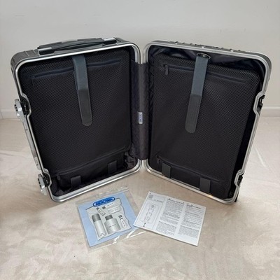 Rimowa Lufthansa 36L Black 2 wheels Carry Case Suitcase | eBay