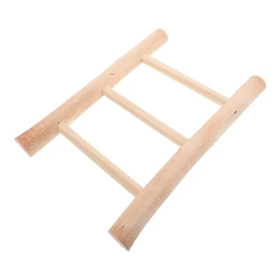 Échelle à torchons en bois : support décoratif pour courtepointe de ferme, - Photo 1/4