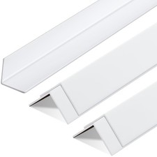 5 Pcs Wall Corner Protector Guards, Vinyl 1-1/8 x 48 Inches Corner Trim Moldi...