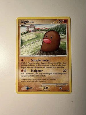 Pokémon Karte Digda 72/127 Platin Deutsch - Bild 1 von 4