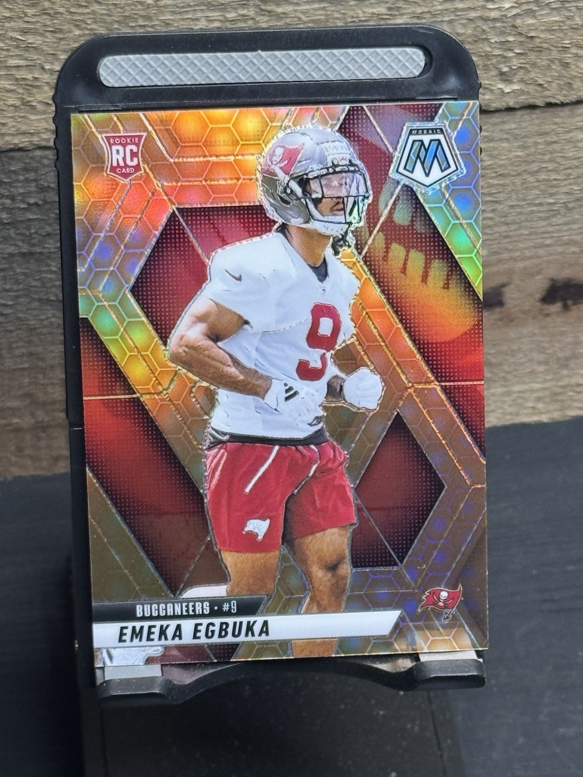2025 Mosaic Honeycomb Emeka Egbuka RC SP #376 Buccaneers Case Hit!!!!!!FLAWLESS!