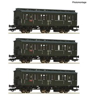 Roco 6200100 H0 3-Tlg. Set: Abteilwagen, Pkp