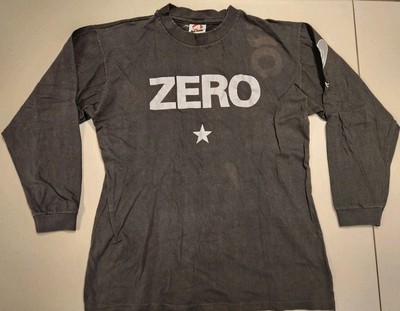 Vintage 90s Smashing Pumpkins Zero Long Sleeve Shirt Rare vtg