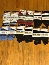 Lot of 12 NEW Wide Open Socks