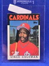 1986 Topps - Vince Coleman #370 (RC)