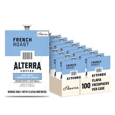 Flavia Alterra French Roast Coffee Freshpacks works only with Flavia Brewers,...