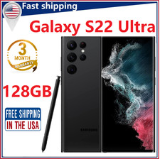 New Samsung Galaxy S22 Ultra 5G 128GB 8GB SM-S908U GSM CDMA Factory Unlocked