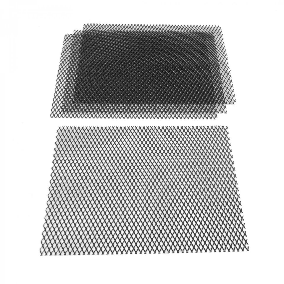 Malla de parrilla negra 9 pulgadas x 12 pulgadas - 4 hojas AutoLoc AUTUGMBK2 músculo personalizado  Foto 2 de 4