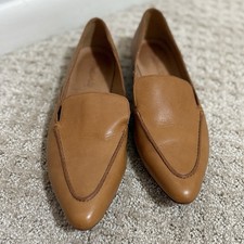 Madewell Frances Leather Loafers sz 9 Flats - LOOK   