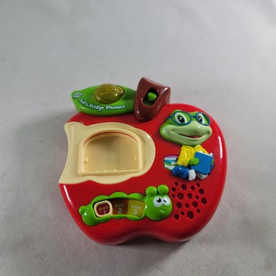Leap Frog Fridge Phonics Base Unit Only Tads Apple Fits Small 1 3/4 Inch Letter