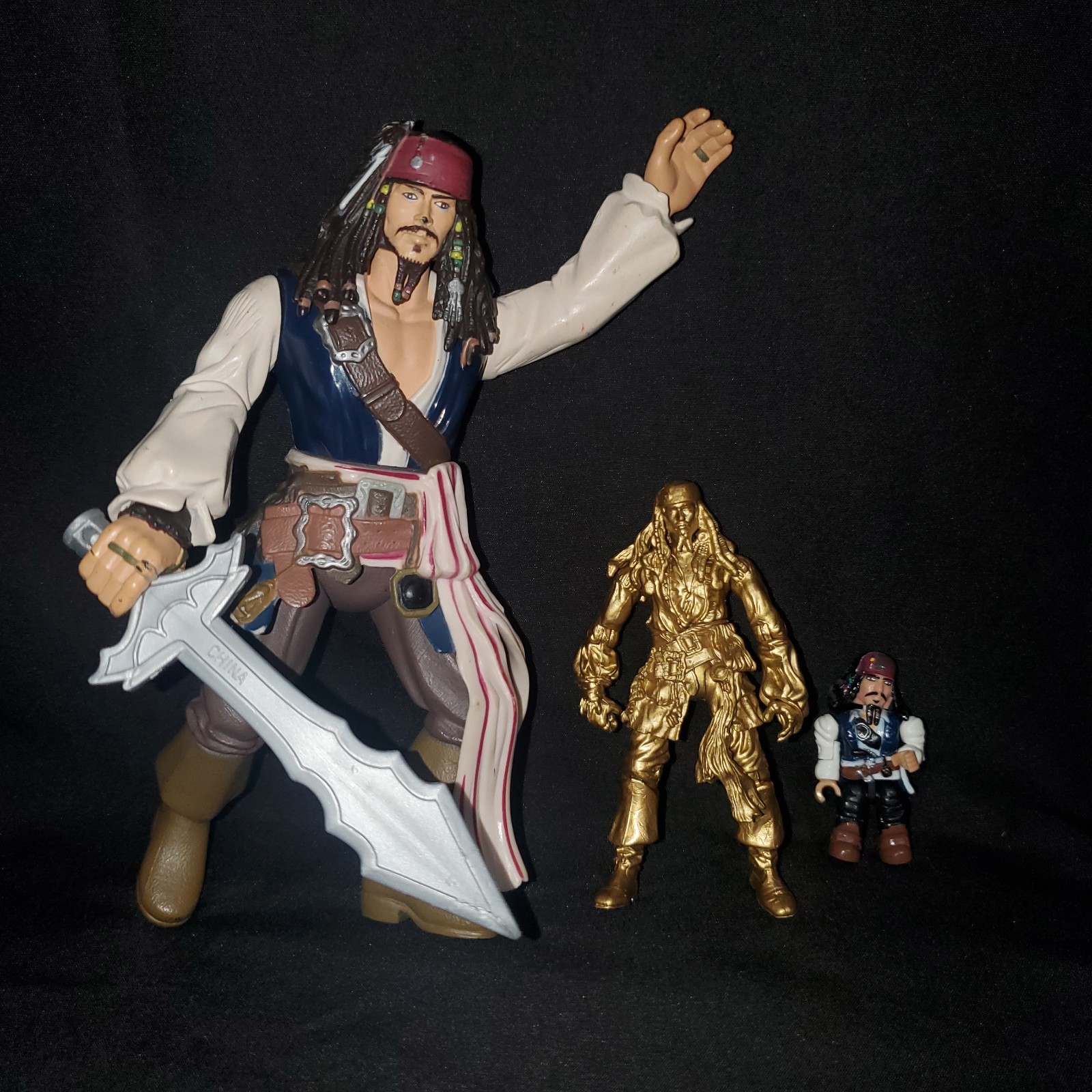 Jack Sparrow Disney Pirates of the Caribbean Mega Bloks & Action Figures