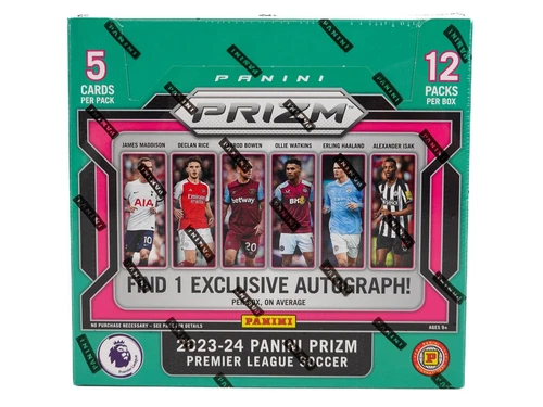 2023/24 PANINI PRIZM PREMIER LEAGUE EPL SOCCER INTERNATIONAL HOBBY BOX