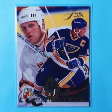 1994-95 Flair #153 Brett Hull - St Louis Blues