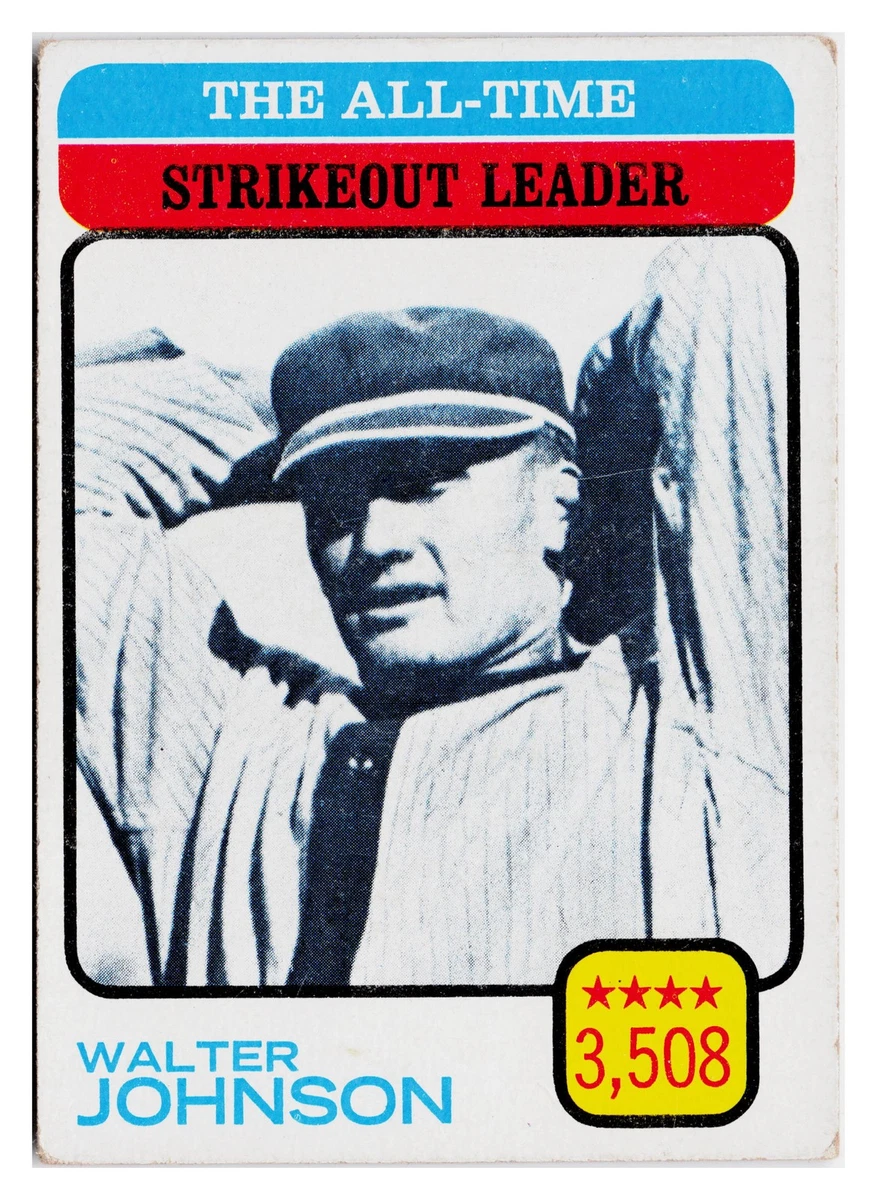 Walter Johnson Baseball Trading Cards for sale | eBay