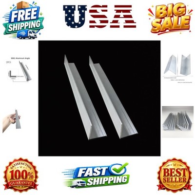 16Inch Aluminum Angle Stock,1 x 1x 1/16 inch Angle Aluminum 6061,T6 Mill Stoc...