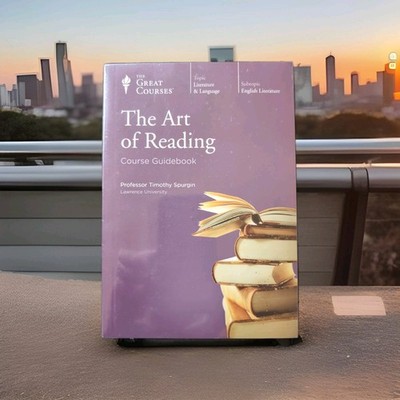 THE GREAT COURSES: The Art of Reading, 2009   DVD + Course Guidebook M879