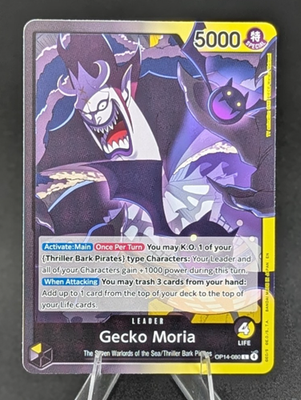 One Piece Gecko Moria - OP14-080 (L) - The Azure Sea's Seven (OP14