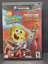 SpongeBob SquarePants: Creature From The Krusty Krab- Nintendo GameCube- CIB
