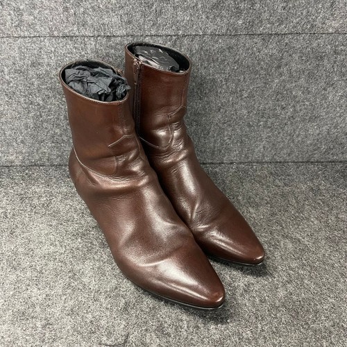 CELINE Jacno Zipped Boots Men's Size US 8 Oak