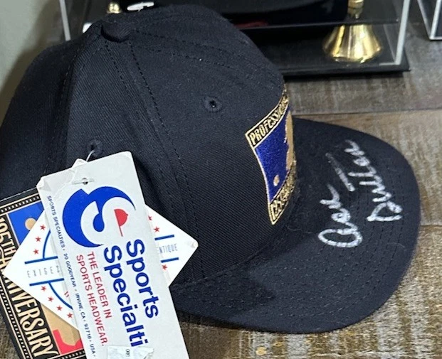 De colección 125 Aniversario Especialidades Deportivas MLB Firmado Don Sutton Snapback - Nuevo Con Etiquetas Foto 3 de 4