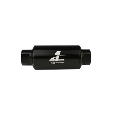 Aeromotive Fuel System 12324 100 Micron, ORB-10 Black Fuel Filter