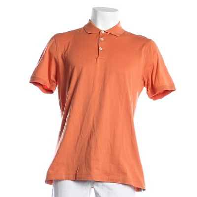 Brunello Cucinelli Poloshirt M Orange Sehr gut