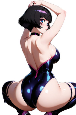 Sasha Cyberpunk Edgerunners Waifu Weatherproof Anime Sticker 6'' Car Decal