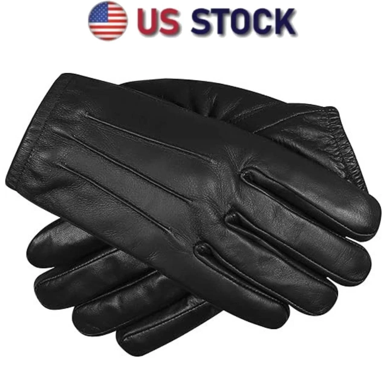 Men's Driving Gloves Car Motorcycle Bikers Genuine Leather Police Drivers Glove
Opens in a new windo